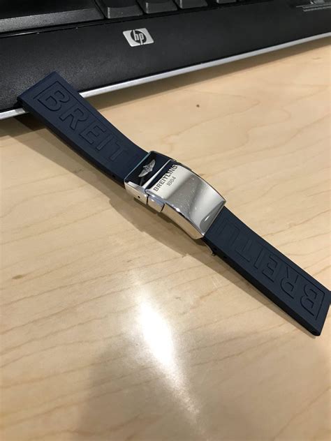 sizing breitling rubber strap|breitling rubber strap for sale.